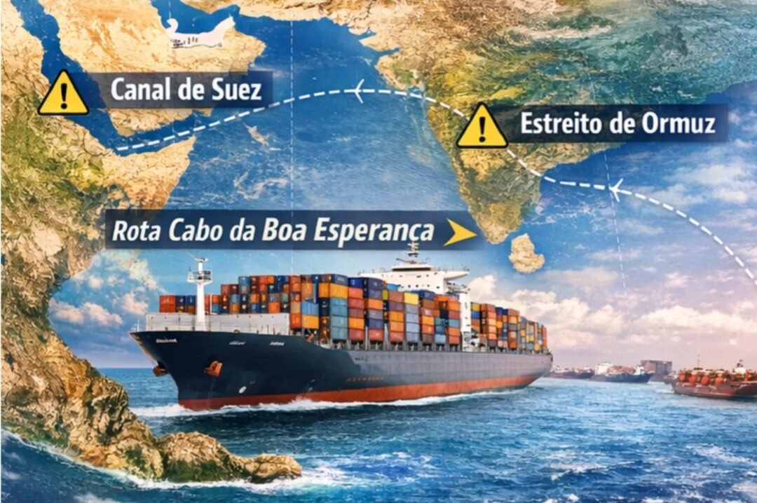 Redirecionamento Global de Navios Exige Reação Estratégica da Categoria Econômica