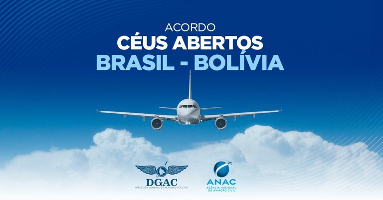 Brasil e Bolívia assinam memorando que amplia voos e fortalece transporte aéreo entre os países