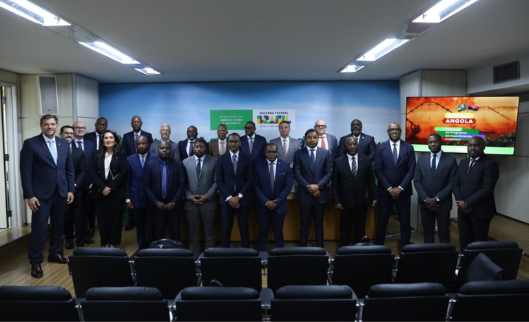 Mapa recebe delegação de Angola para discutir programa de investimento agropecuário bilateral