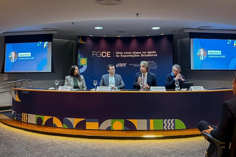 Ministério da Fazenda, MDIC e ABGF lançam FGCE e inauguram nova etapa no apoio às exportações