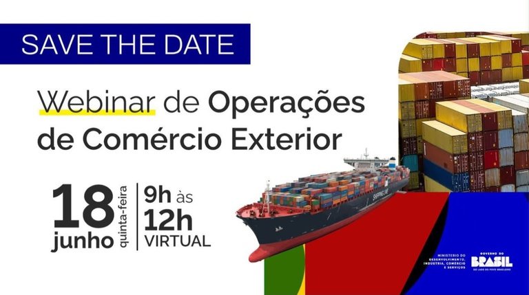 Webinar de comércio exterior debate drawback, reforma tributária e exportações