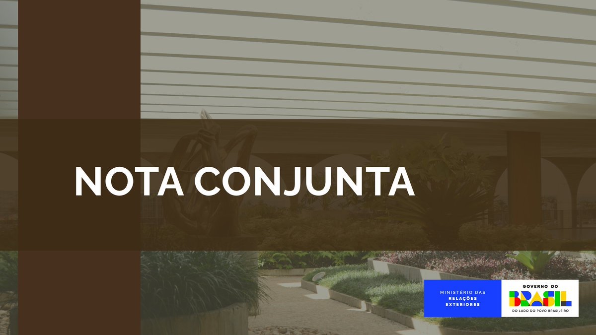 Assinatura de Termos de Referência para negociação de Acordo Comercial de Alcance Parcial entre Brasil e Suriname – Nota Conjunta MRE/MDIC