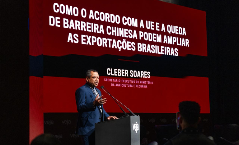 Em São Paulo, ministro André de Paula destaca abertura de mercados e acordo Mercosul-União Europeia para fortalecer agropecuária brasileira
