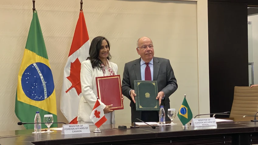 Declaração Conjunta por ocasião da visita oficial da Ministra das Relações Exteriores do Canadá, Anita Anand – São Paulo, 14 de julho de 2026